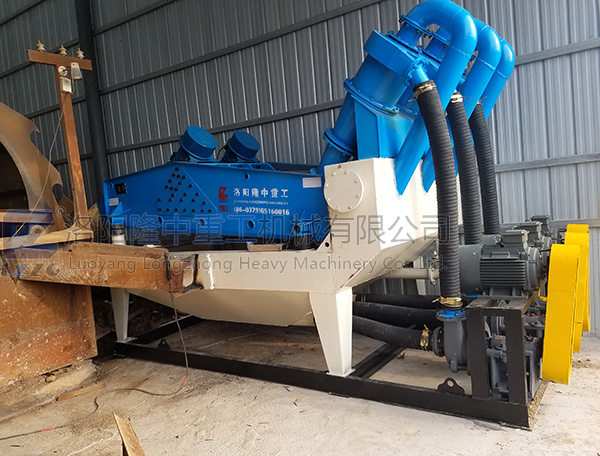 細(xì)沙回收現(xiàn)場