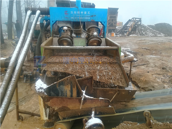 脫水型細(xì)沙回收機(jī)現(xiàn)場